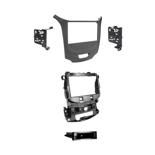 Metra Chevrolet Cruze SDin Dash Kit (Matte Black) ('16 - up) 99-3020B by Audiomotivez