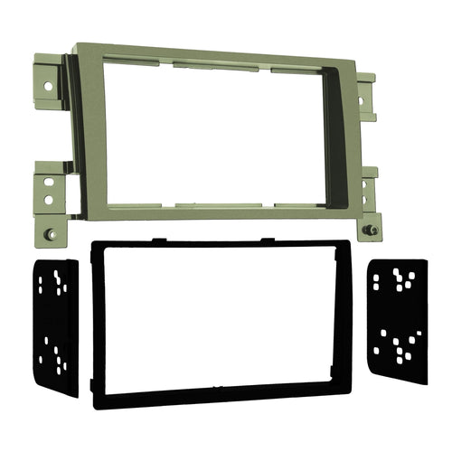Metra Suzuki Grand Vitara DDin Dash Kit (Taupe) ('06 - '09) 95-7953T by Audiomotivez