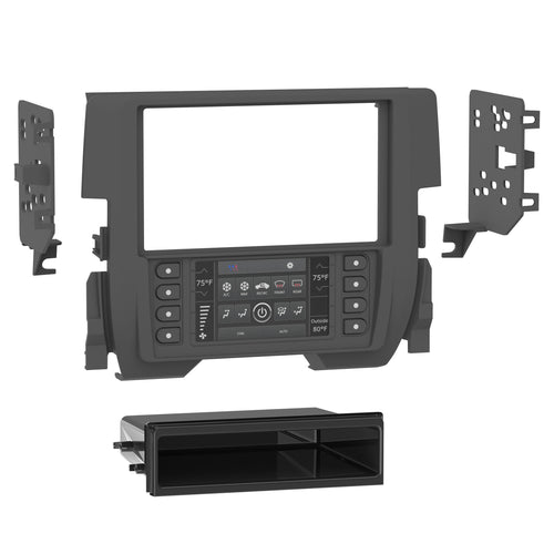 Metra Premium Honda Civic S/DDin Dash Kit ('16 - '21) 99-7821B by Audiomotivez