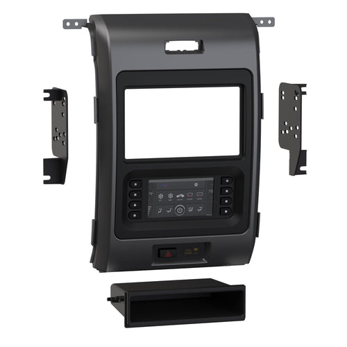 Metra Premium Ford F-150 w/ 4.2" Screen S/DDin Dash Kit ('13 - '14) 99-5846B by Audiomotivez