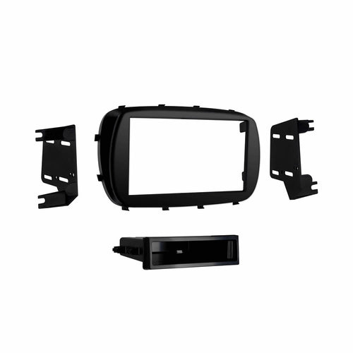 Metra Fiat 500X SDin Dash Kit ('16 - up) 99-6535B by Audiomotivez