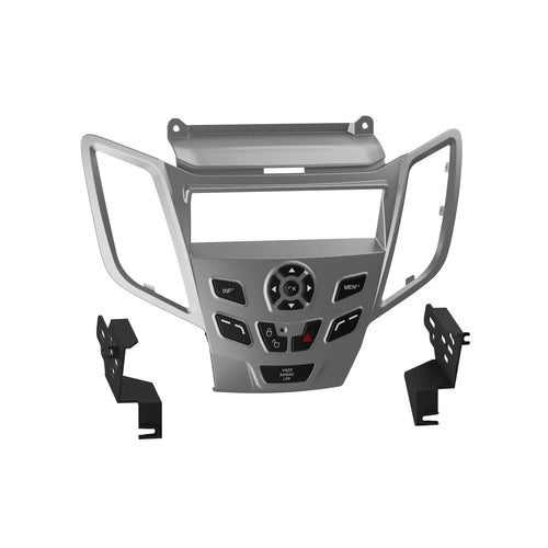 Metra Premium Ford Fiesta SDin Dash Kit (Silver) ('10 - up) 99-5825S by Audiomotivez