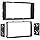 95-9009 Metra Volkswagen Touareg & Touareg 2 DDin Dash Kit ('04 - '10) by AMZ Distribution Ltd.