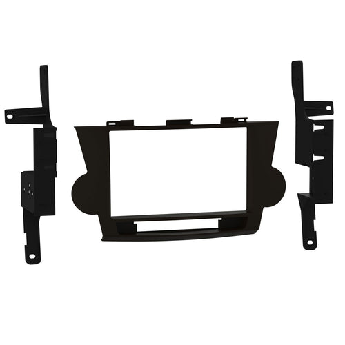 Metra Toyota Highlander without NAV Pioneer 8" Dash Kit (Brown) ('08 - '12) 108-TO3BR by Audiomotivez