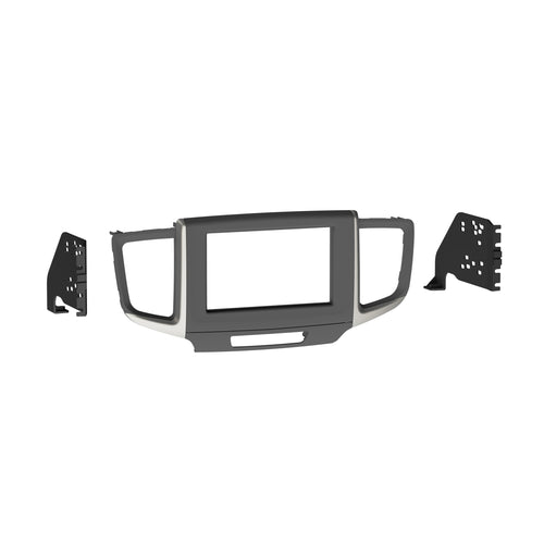 Metra Honda Pilot DDin Dash Kit ('16 - up) (Black) 95-7811B by Audiomotivez