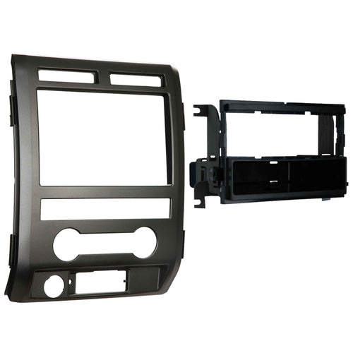 Metra Ford F-150 SDin Dash Kit (Black) ('09 - '10) 99-5822B by Audiomotivez