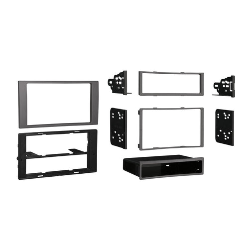 Metra Ford Transit S/DDin Dash Kit (Silver) ('10 - up) 99-5824S by Audiomotivez