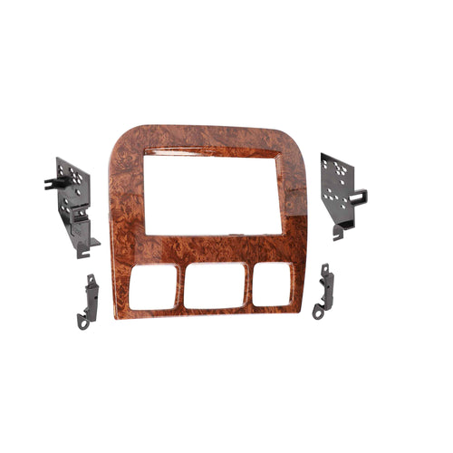 Metra Mercedes-Benz S-Class DDin Dash Kit (Wood) ('00 - '06) - Special Order 95-8734W by Audiomotivez
