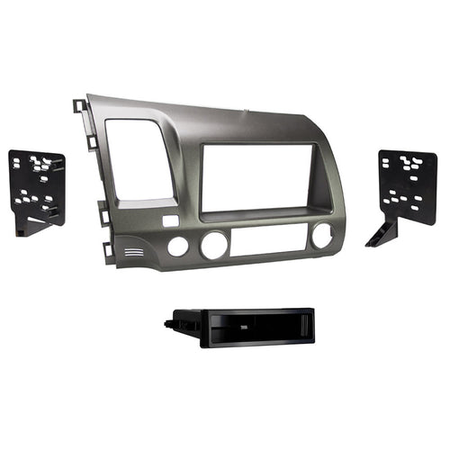 99-7816T Metra S/DDin Dash Kit (Honda Civic '06 - '11) * Taupe Grey* by Metra