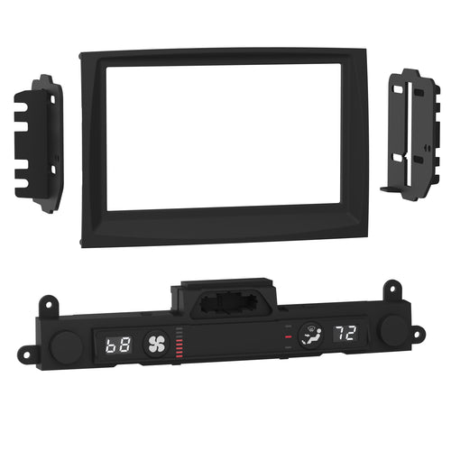Metra Premium Kia Sportage (w/ NAV) S/DDin Dash Kit ('17 - '18) 99-7390B by Audiomotivez