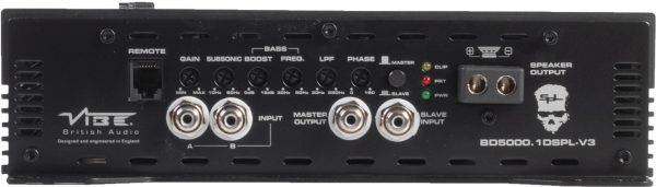 Vibe BlackDeath BD5000.1DSPLV3: Competition Monoblock Amplifier