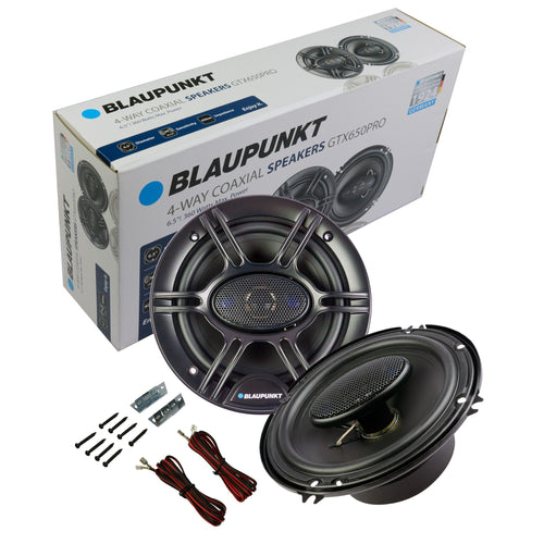 Blaupunkt GTX650PRO 6.5" 4-Way Car Speakers by Blaupunkt