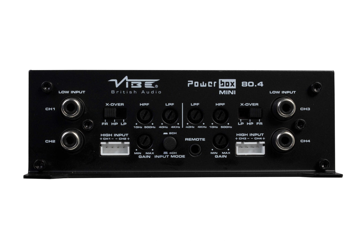 Vibe POWERBOX80.4M-V0: 4 Channel Class D Amplifier