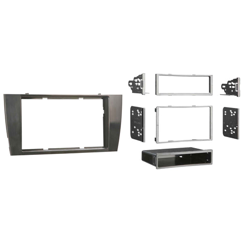Metra Jaguar S-Type & X-Type S/DDin Dash Kit (Grey) ('02 - '08) 99-9501G by Audiomotivez