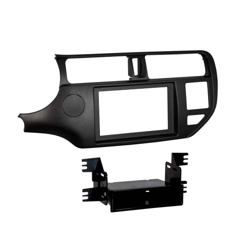 Metra Kia Rio SDin Dash Kit ('12 - up) 99-7353CH by Audiomotivez