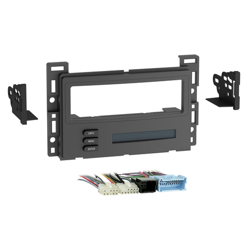 Metra Premium GM SDin Dash Kit (with LCD Display) ('05 - '09) 99-3303 by Audiomotivez