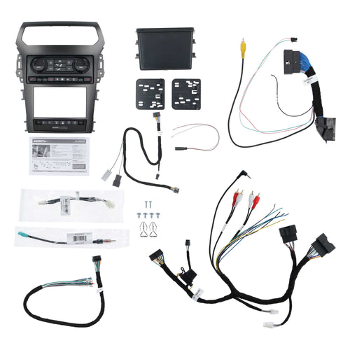Metra Premium Ford Explorer w/ 8" Screen w/o Sony S/DDin Dash Kit ('11 - '19) 99-5862CH by Audiomotivez