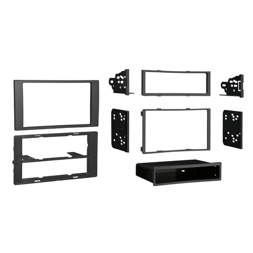 Metra Ford Transit S/DDin Dash Kit (Charcoal) ('10 - up) 99-5824CH by Audiomotivez