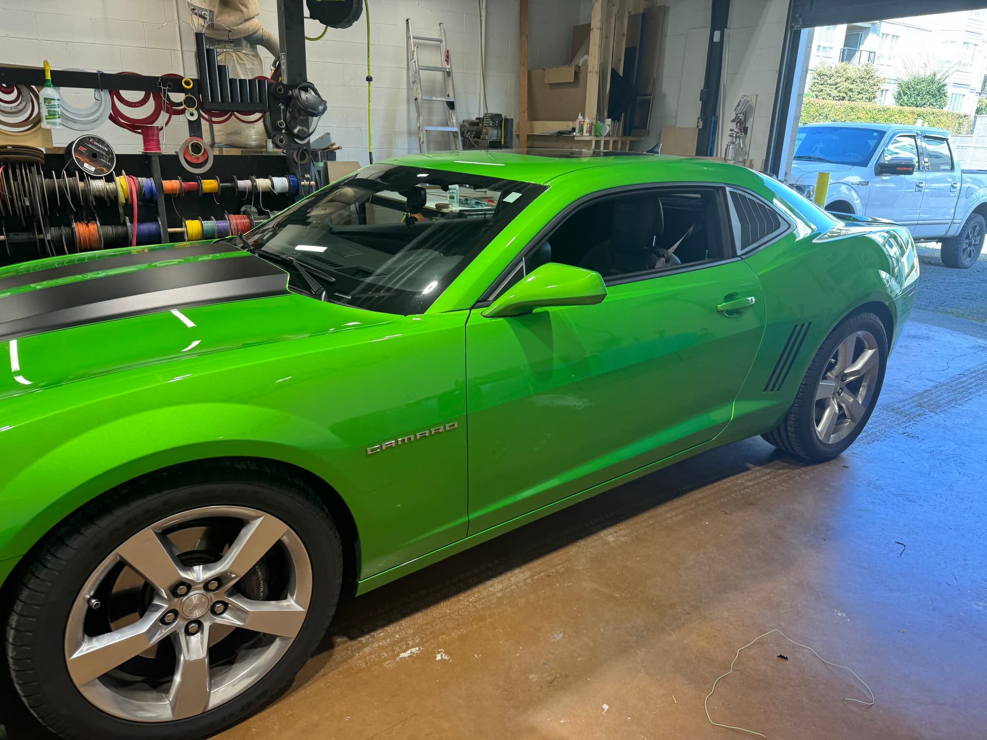 Camaro in the Bay