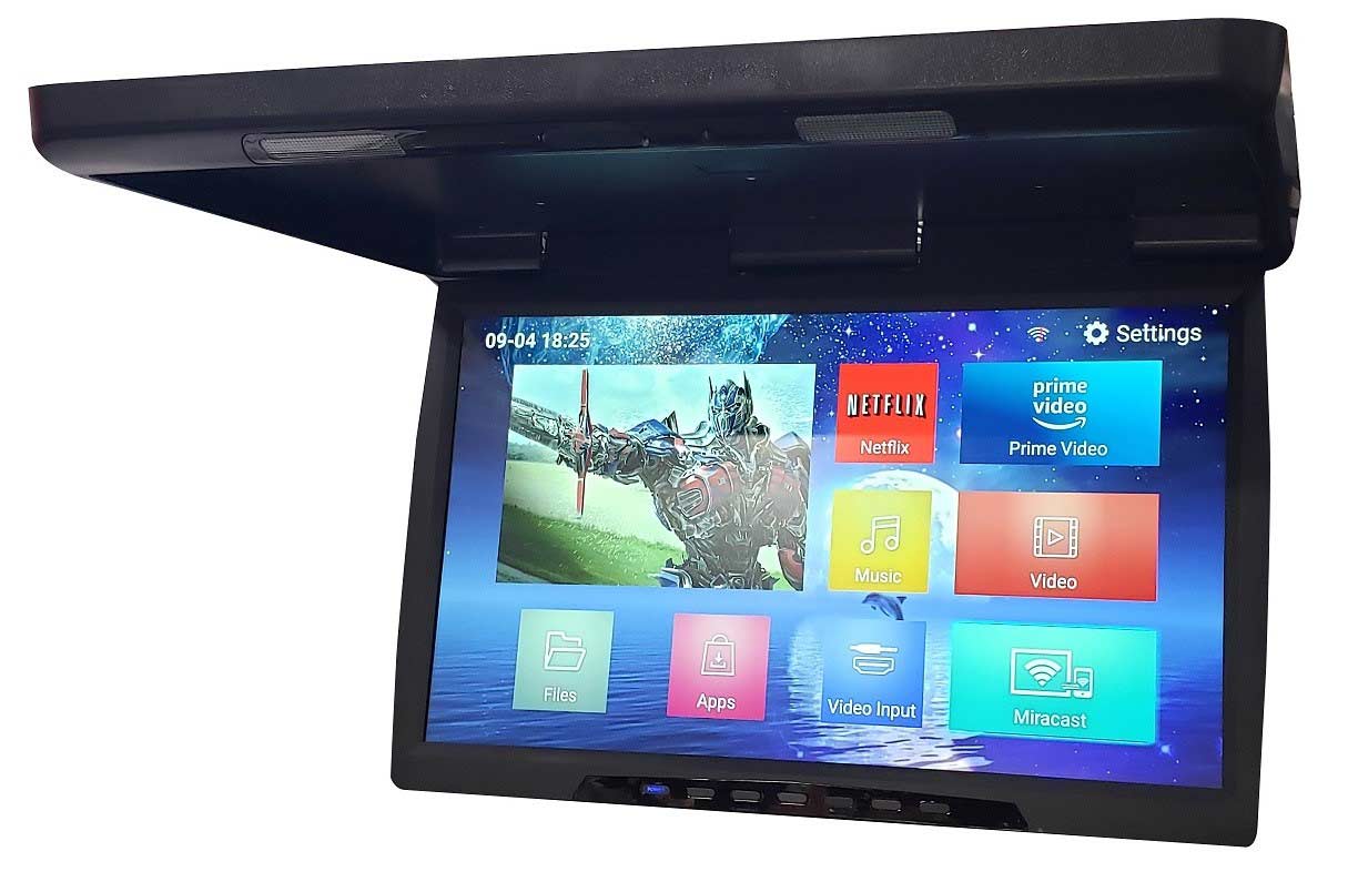 Accele Ceiling Monitor (24" Full HD - RCA / USB / HDMI / Wi-Fi)