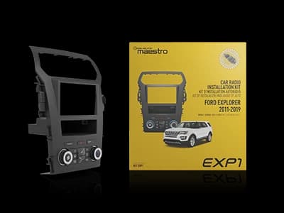 iDatalink Maestro Dash Kit + Harness (Ford Explorer '11 - '19) by iDatalink Maestro
