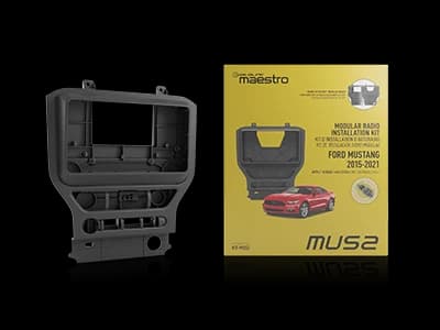 iDatalink Maestro Dash Kit + Harness (Ford Mustang w/ 4.3" Screen '15 - up) by iDatalink Maestro