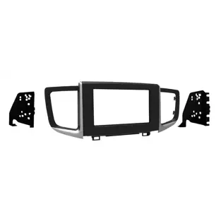 Metra Honda Pilot DDin Dash Kit ('16 - up) (Black) by AMZ Distribution Ltd.