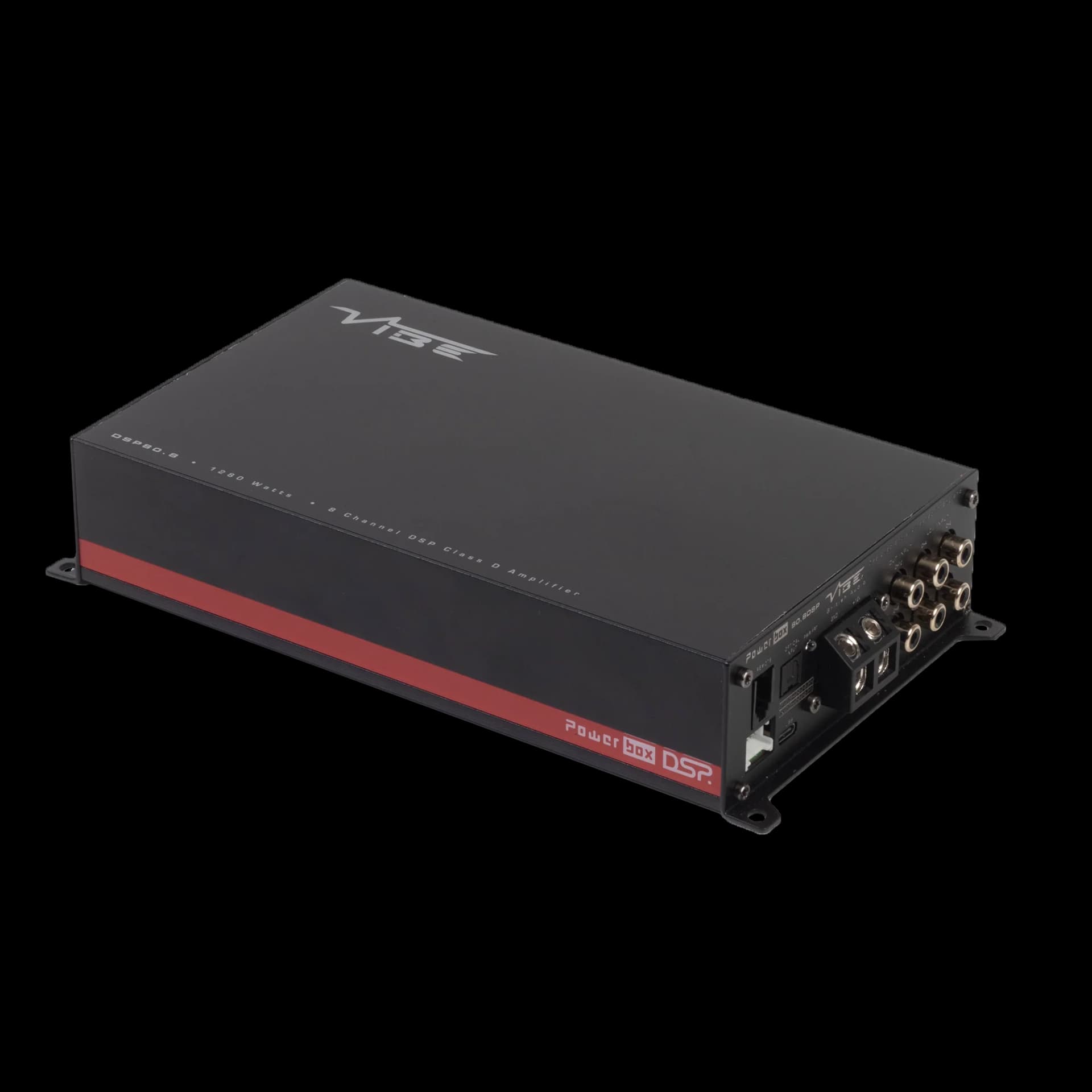 Vibe POWERBOX80.6-8DSP-V3: DSP 6 Channel Car Audio Amplifier by Vibe Audio