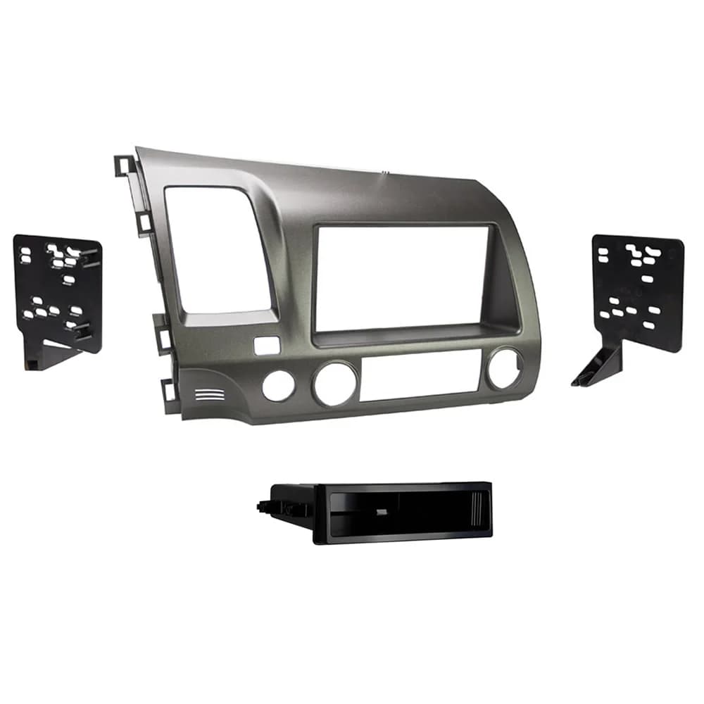 99-7816T Metra S/DDin Dash Kit (Honda Civic '06 - '11) * Taupe Grey* by Metra