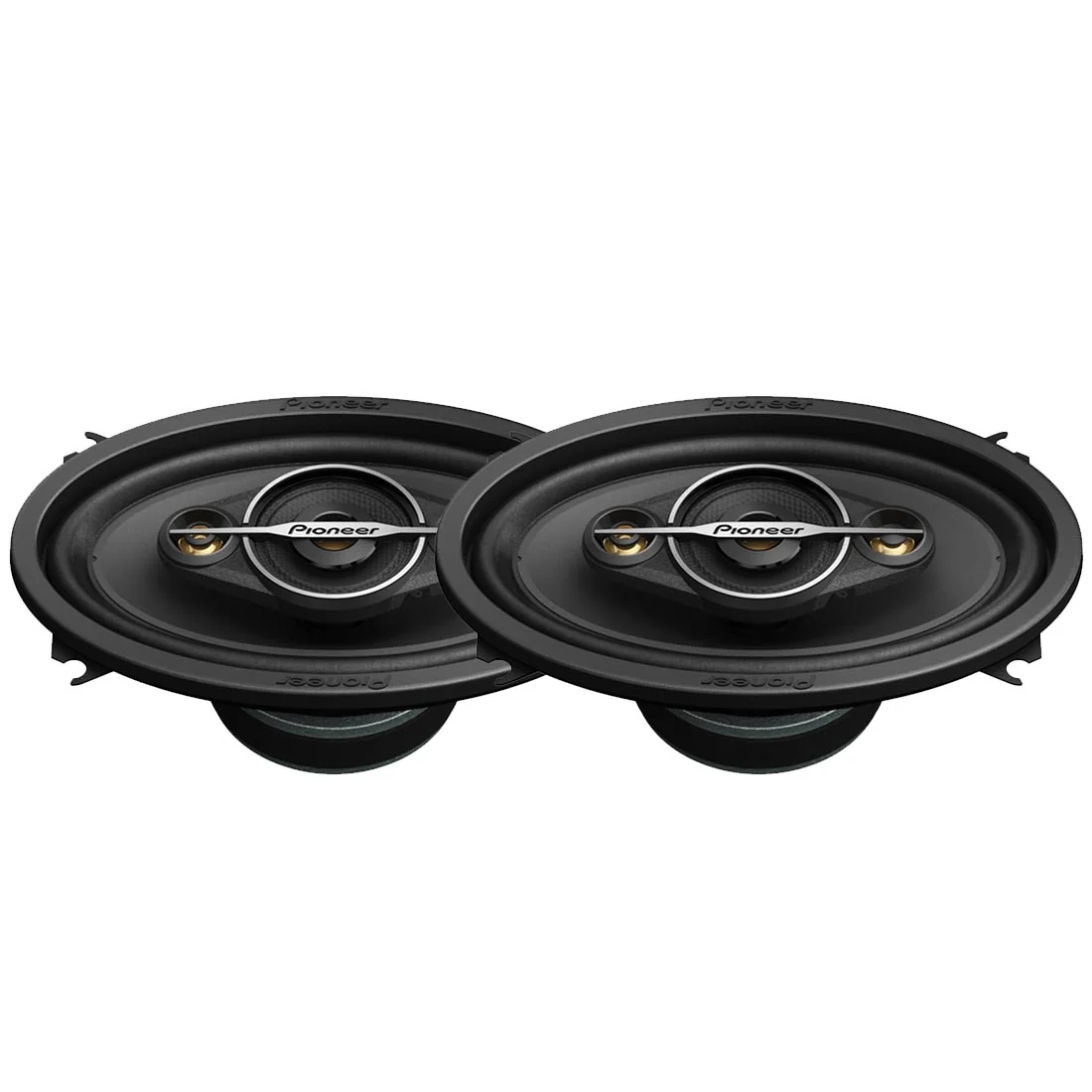 Pioneer A-Series 4x6" 4-Way Coaxial Speakers (210W Max - Shallow Mount - Pair) TS-A4671F by Pioneer