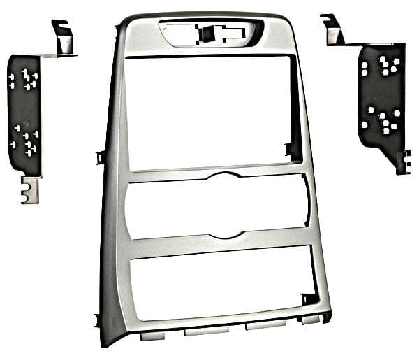 Metra Hyundai Genesis Coupe DDin Dash Kit (Silver) ('10 - '12) 95-7336S by Audiomotivez