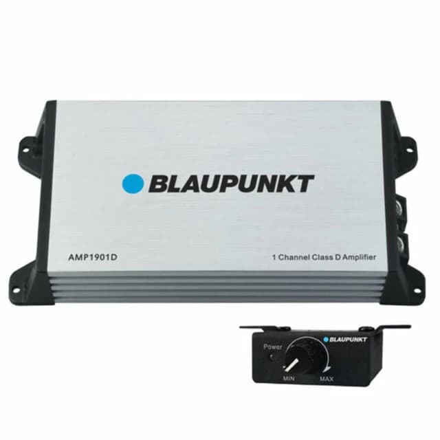 Blaupunkt AMP1901D 2000W Monoblock Amplifier for Car Audio Systems