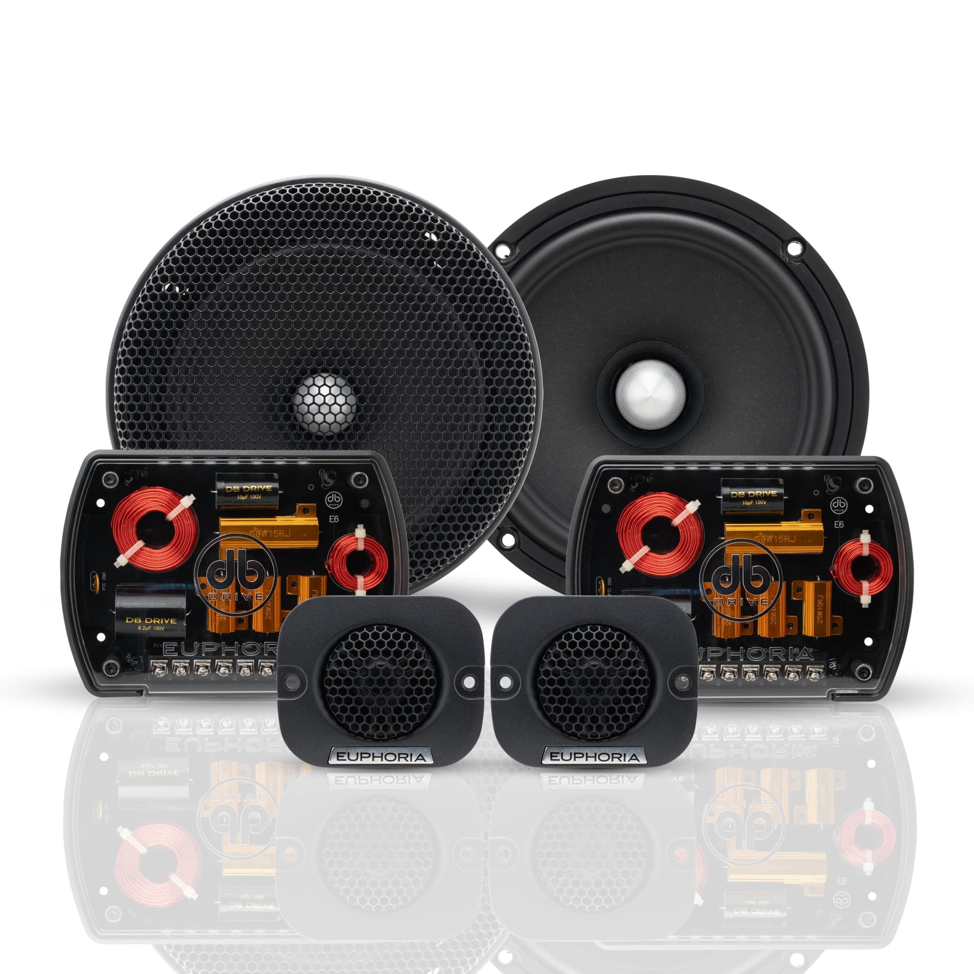 DB Drive Euphoria E6 6.5" 2-way Component Loudspeaker by DB Drive