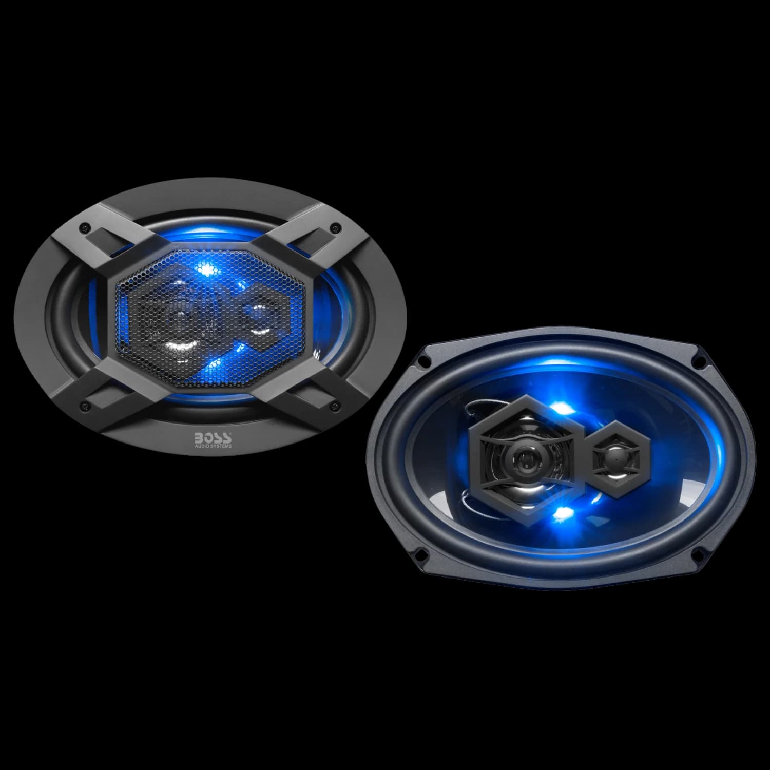 BOSS Audio B69LED 6" x 9"" Coaxial Speakers by BOSS Audio