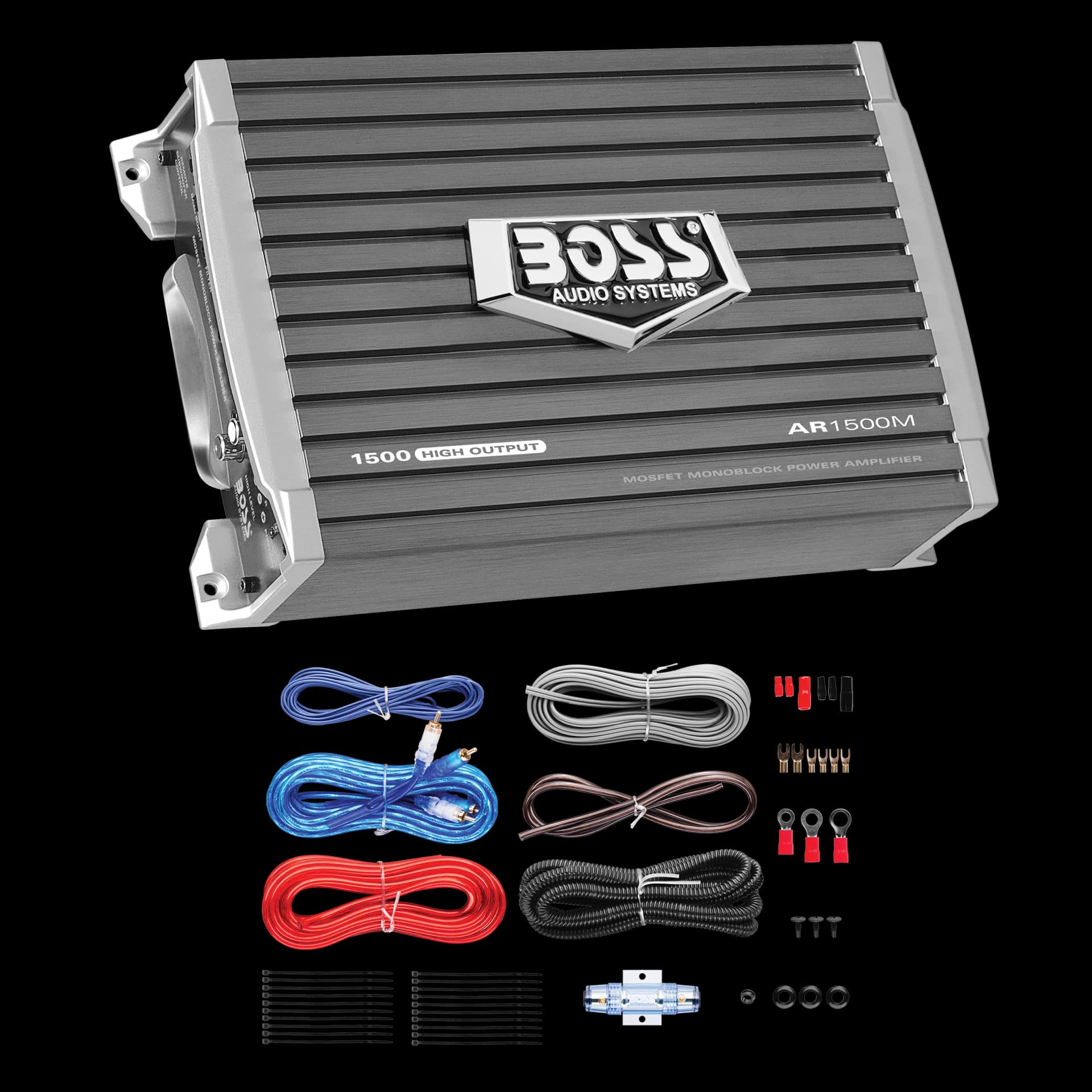 BOSS Audio AR1500MK 1 Channel-Channel Amplifier