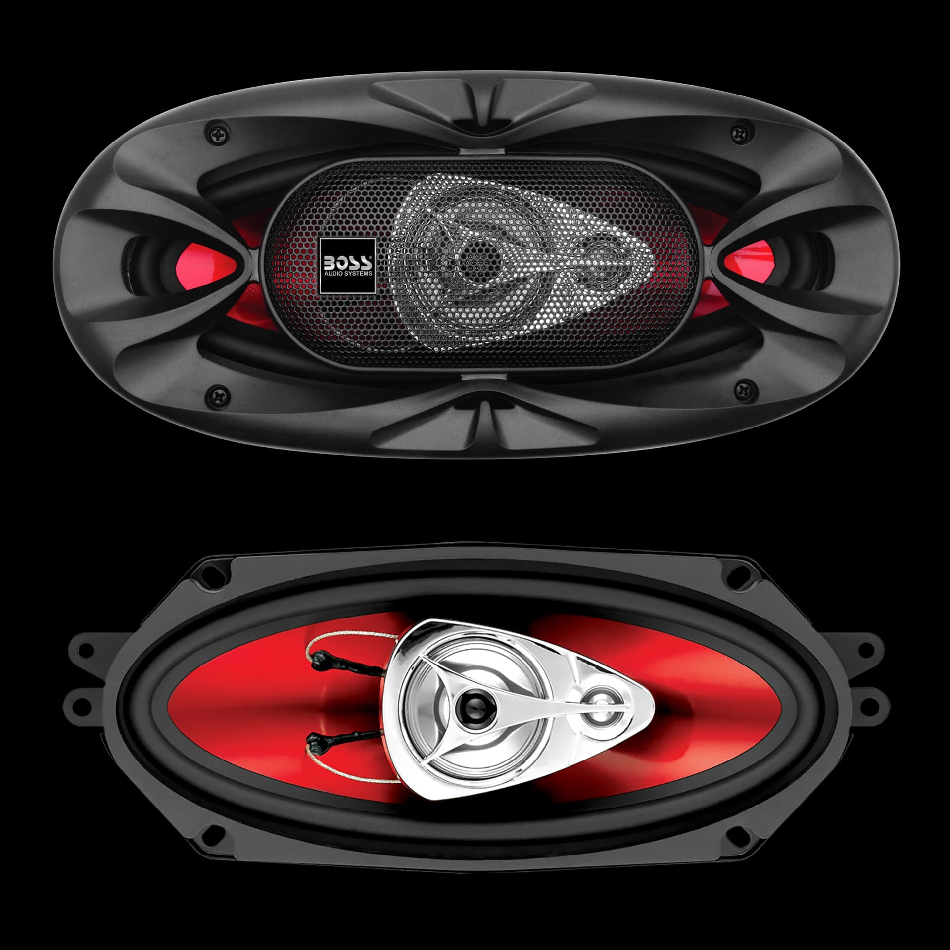 BOSS Audio CH4330 4" x 10"" Coaxial Speakers by BOSS Audio