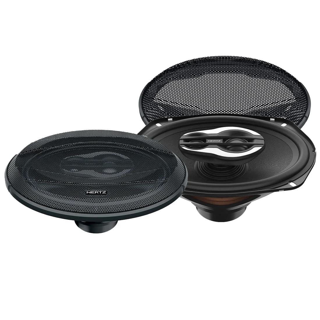 Hertz SX 690 NEO.1 SPL Show Series 6"x9" 3-Way Speakers and Grilles by Hertz