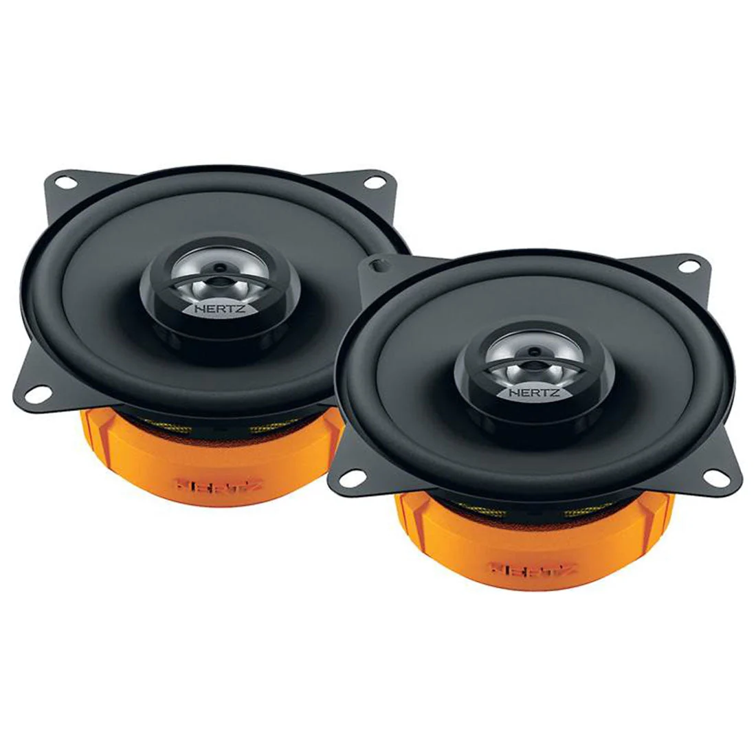 Hertz DCX100.3 Dieci 4" 2-Way Coaxial Speakers - Pair by Hertz