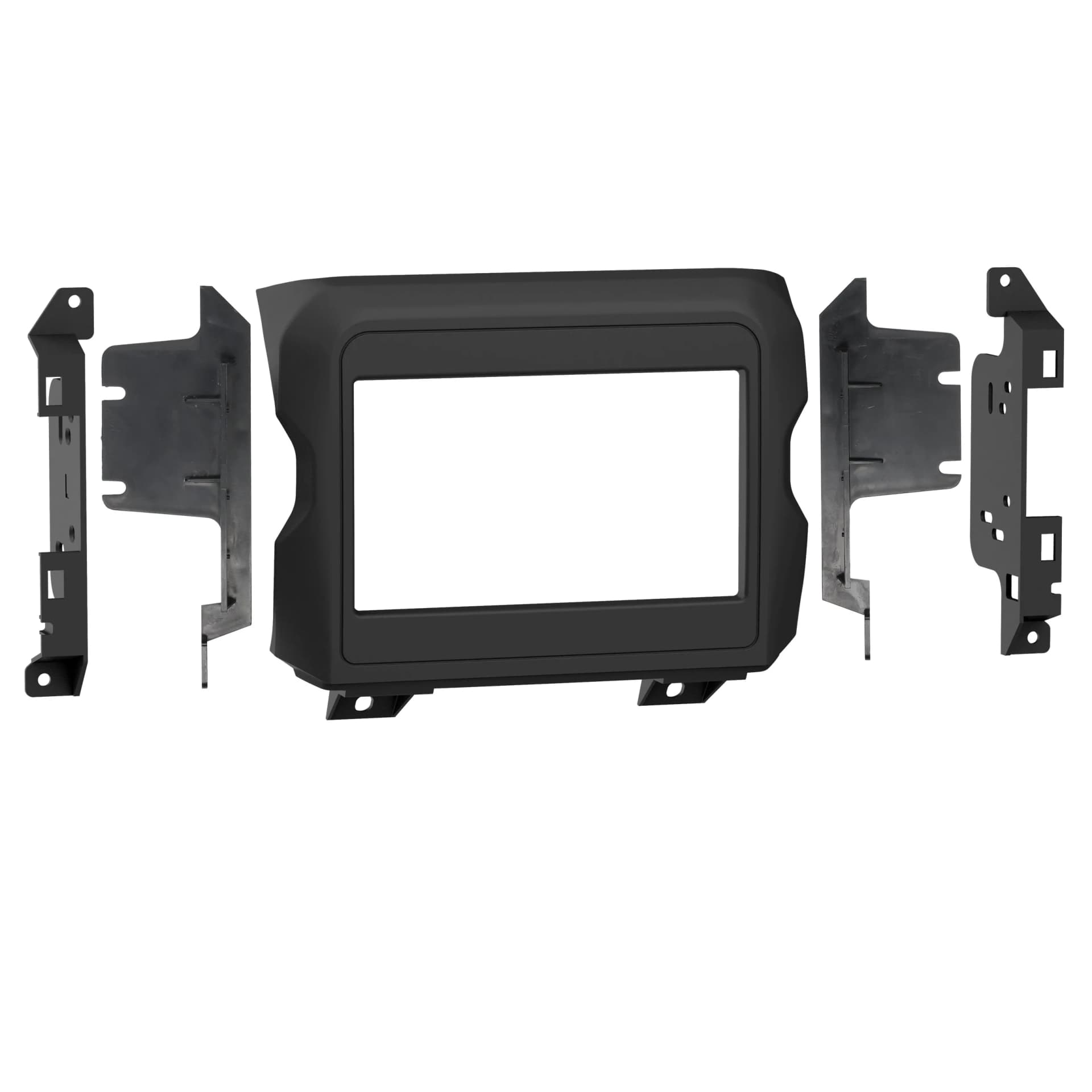 Metra Jeep Shallow DDin / Modular Dash Kit ('18 - up) 107-CH3B by Audiomotivez
