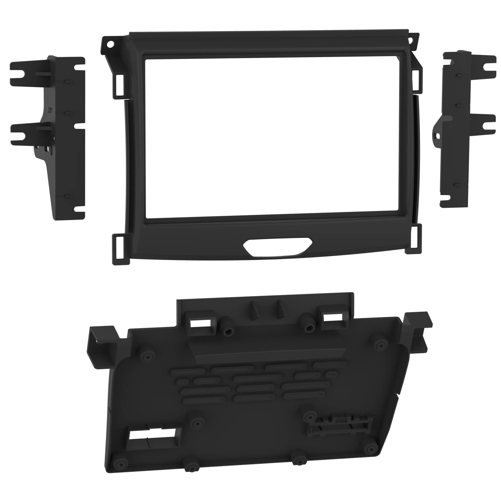 Metra Ford Ranger (With 4.2" Screen) Pioneer 8" Dash Kit ('19 - up) 108-FD9B by Audiomotivez