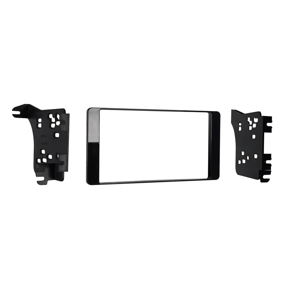 Metra Mitsubishi Outlander Sport DDin Dash Kit (High Gloss Charcoal) ('14 - up) 95-7018CHG by Audiomotivez