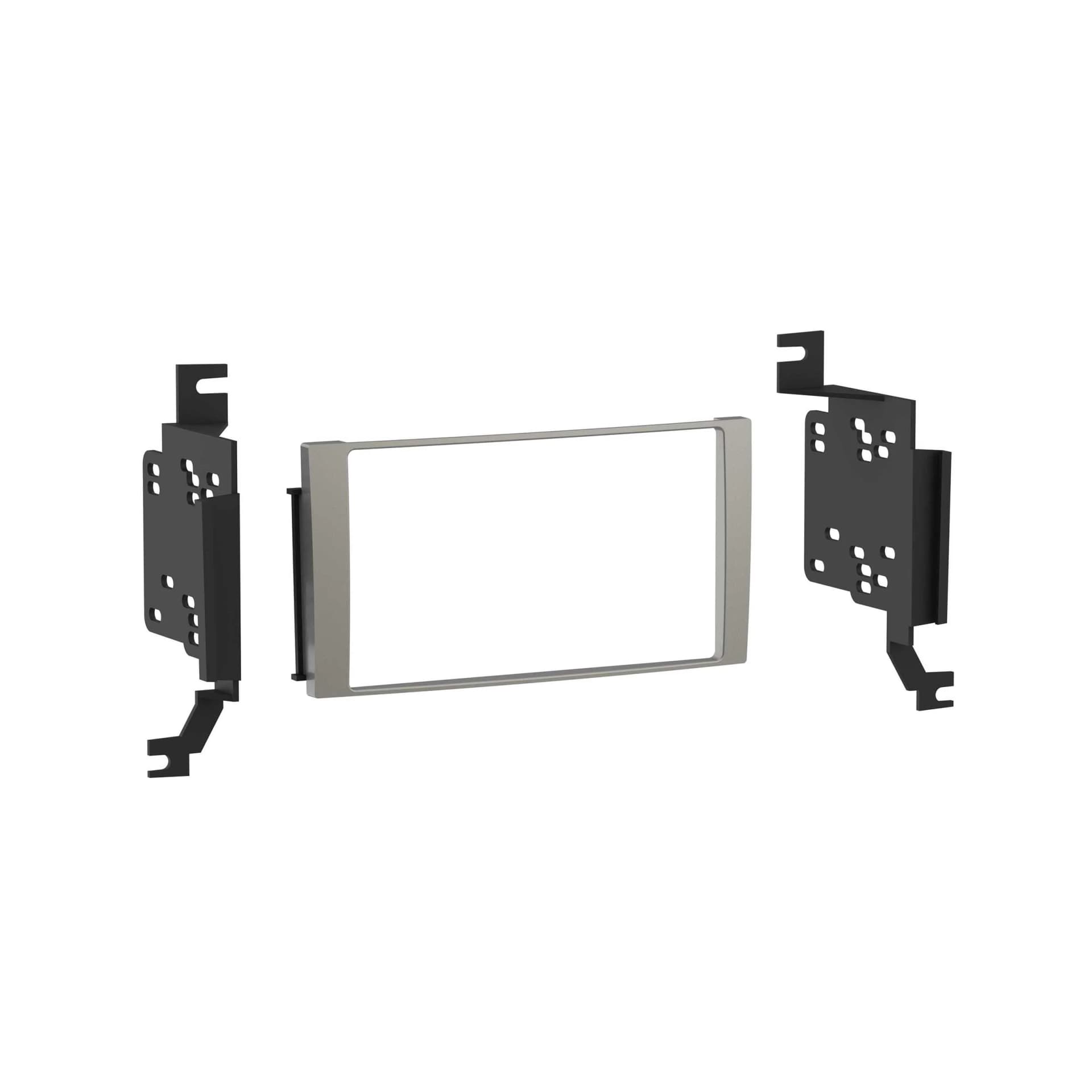 Metra Hyundai Santa Fe DDin Dash Kit (Silver) ('07 - '12) 95-7325S by Audiomotivez