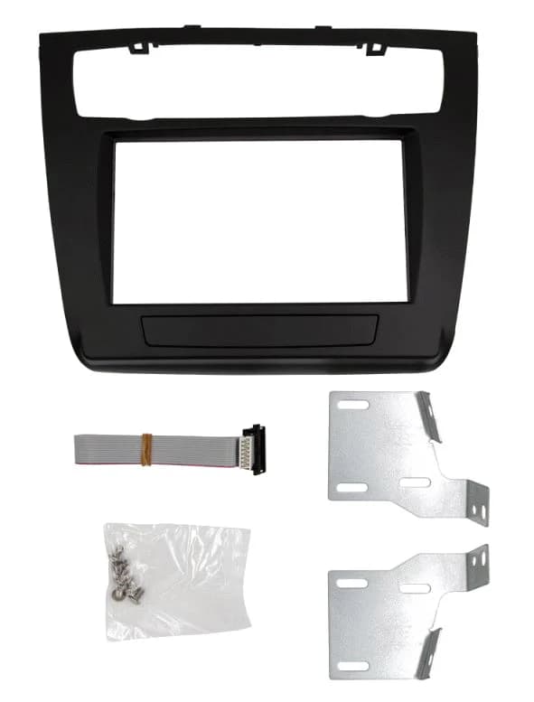 Metra Double-DIN Dash Kit for 2008-2013 BMW 1 Series w/o Nav, Auto Climate (95-9315B) by Audiomotivez