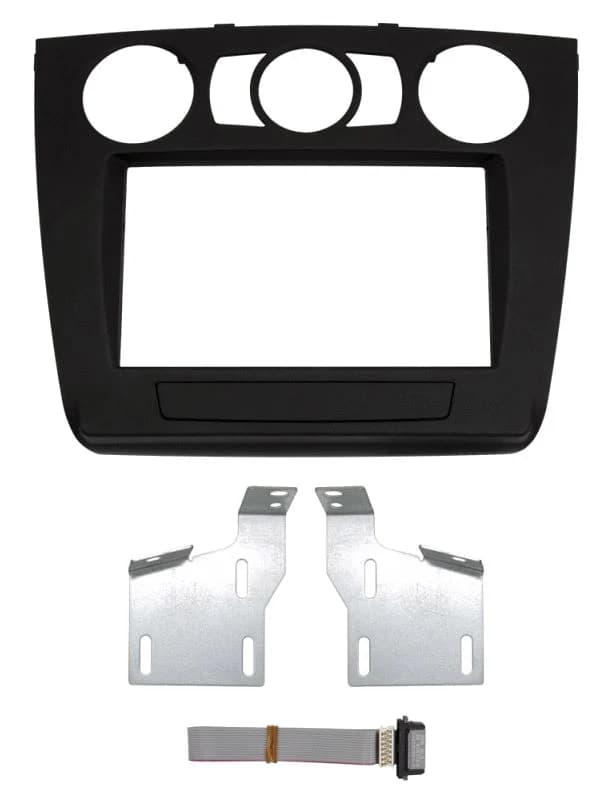 Metra Double-DIN Dash Kit for 2008-2013 BMW 1 Series w/o Nav, Manual Climate (95-9316B) by Audiomotivez
