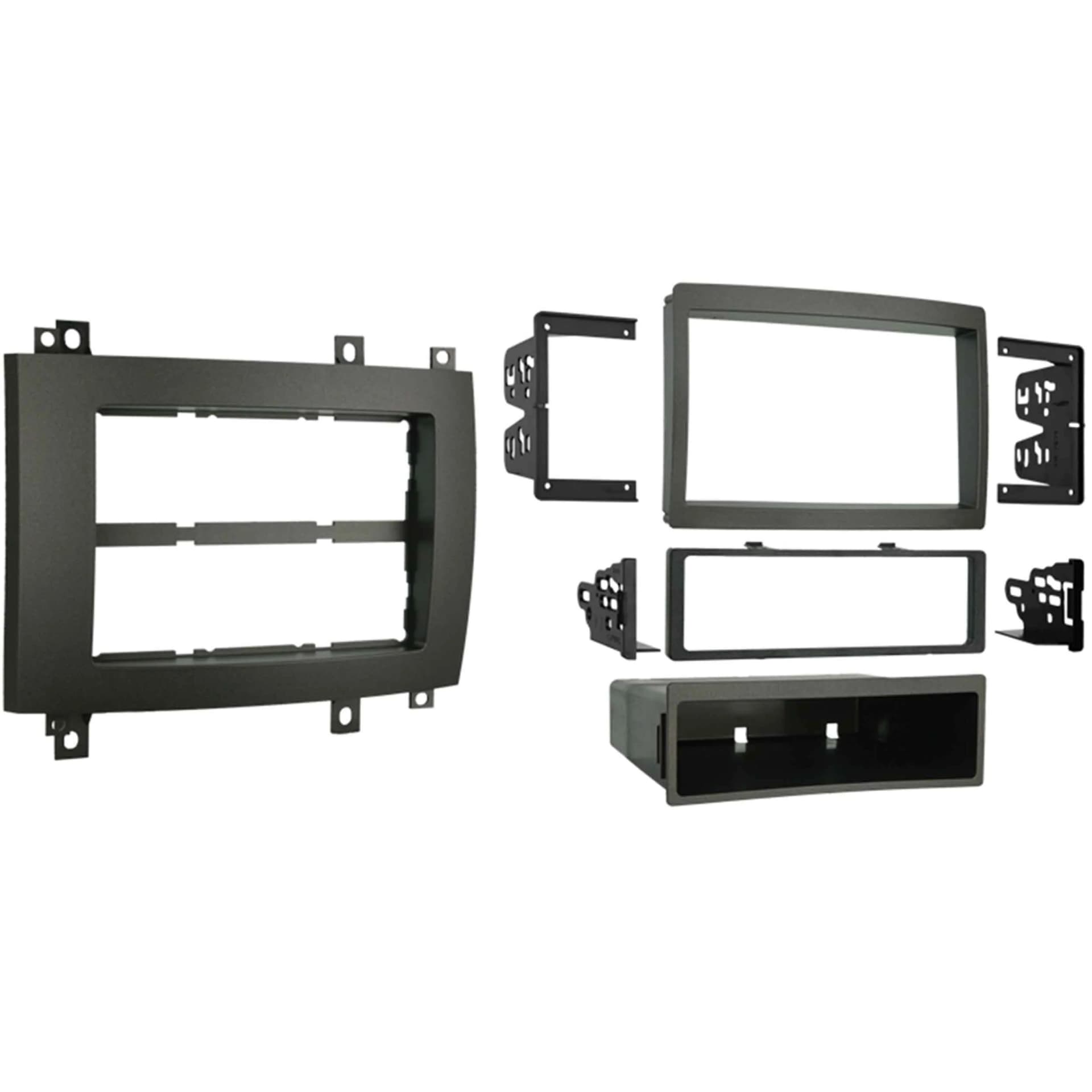 Metra Cadillac CTS & SRX S/DDin Dash Kit (Grey) ('03 - '07) 99-2006G by Audiomotivez