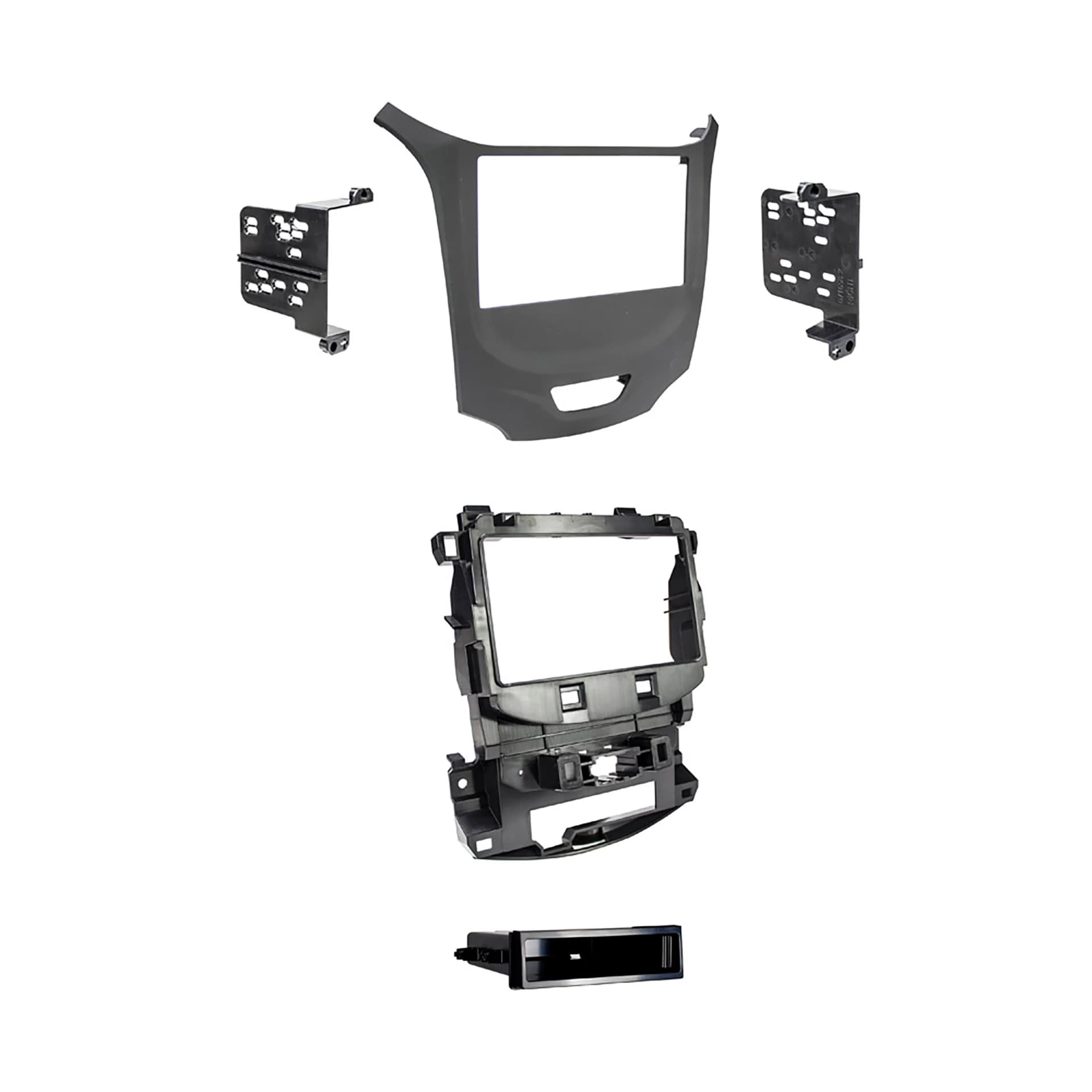 Metra Chevrolet Cruze SDin Dash Kit (Matte Black) ('16 - up) 99-3020B by Audiomotivez