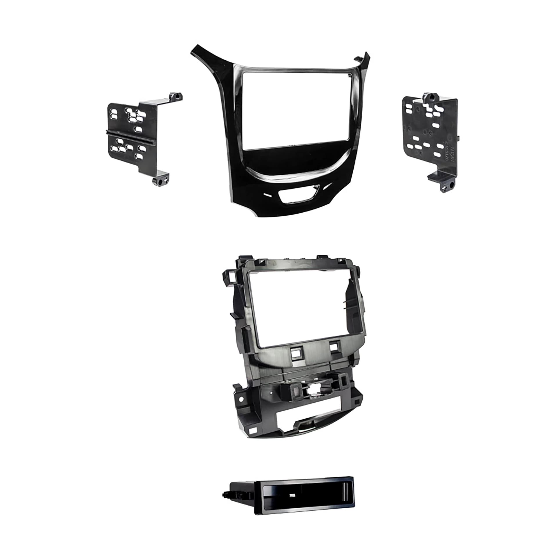 Metra Chevrolet Cruze SDin Dash Kit (Gloss Black) ('16 - up) 99-3020HG by Audiomotivez