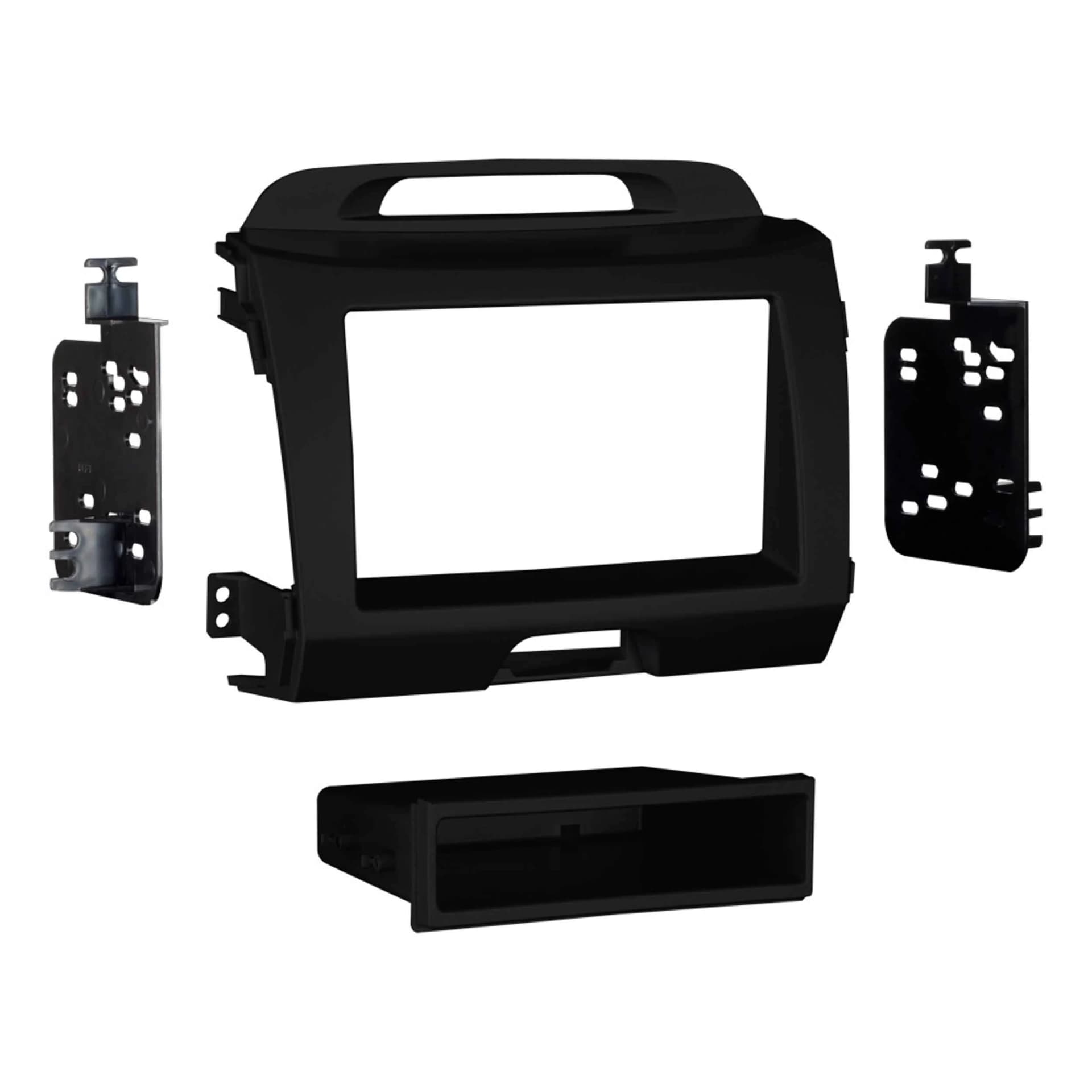 Metra Kia Sportage SDin Dash Kit (Charcoal) ('11 - up) 99-7344CH by Audiomotivez