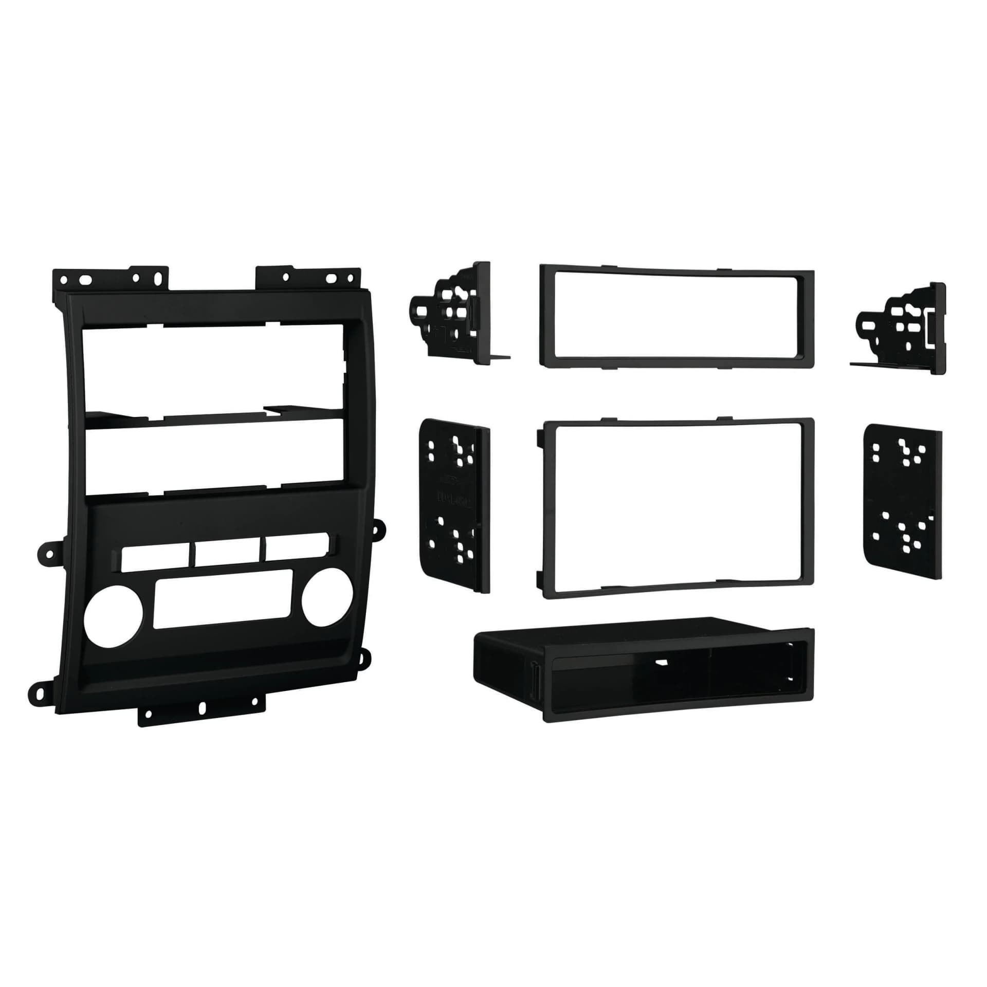 Metra Nissan Frontier S/DDin Dash Kit (Black) ('09 - up) 99-7428B by Audiomotivez