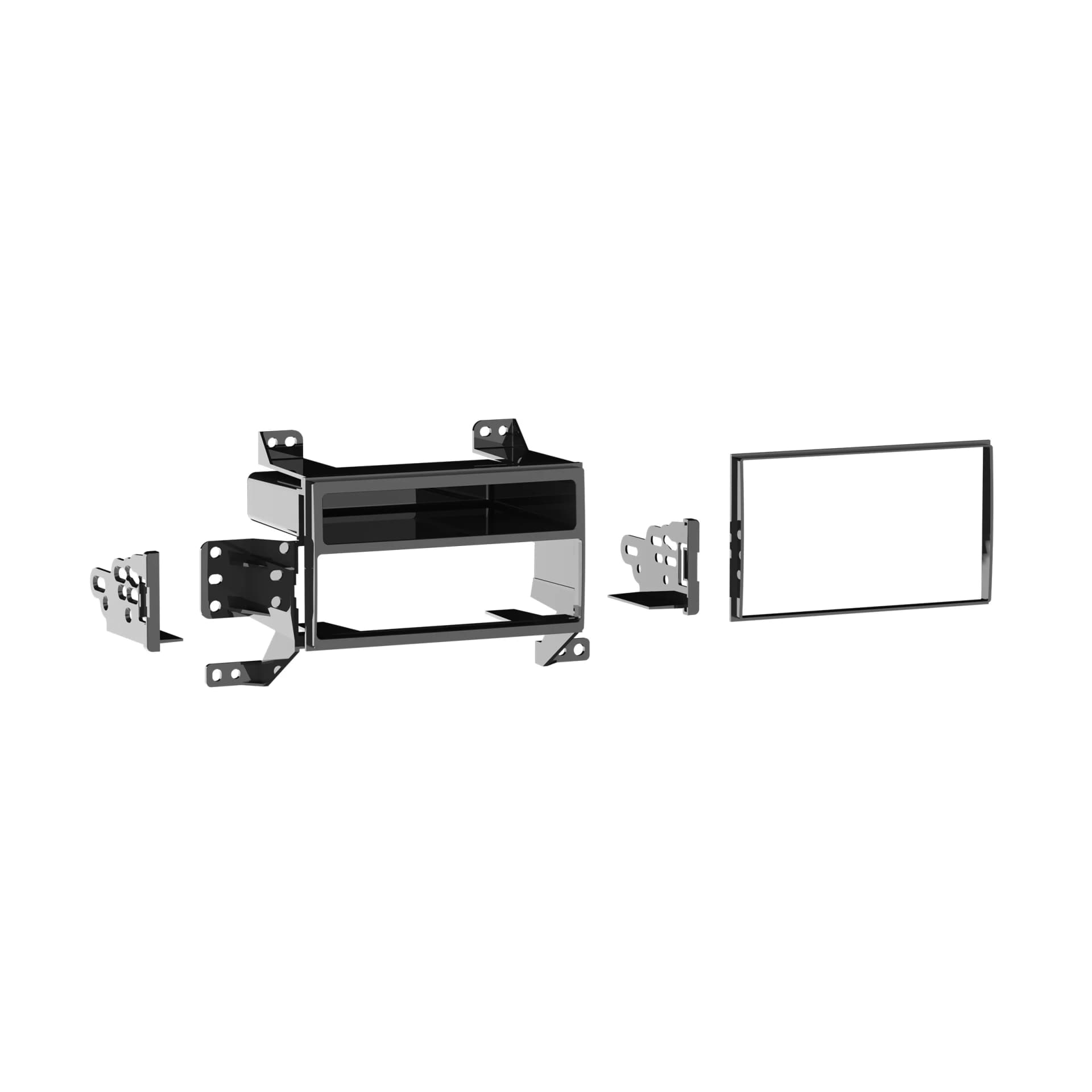 Metra Nissan Versa & Juke S/DDin Dash Kit (High Gloss Black) ('07 - up) 99-7610HG by Audiomotivez